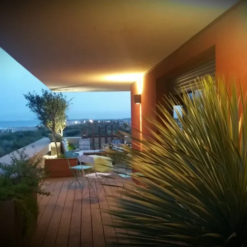 appartement avec terrasse vue sur la mer